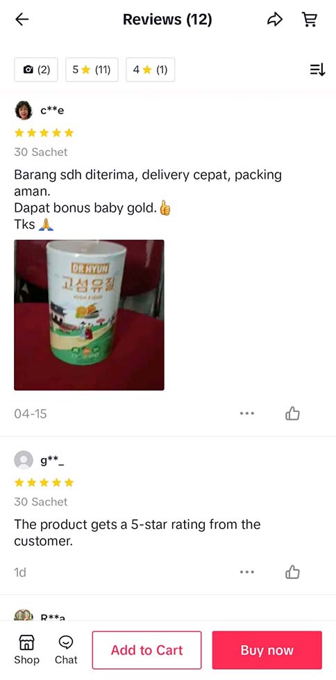 Testi Shopee