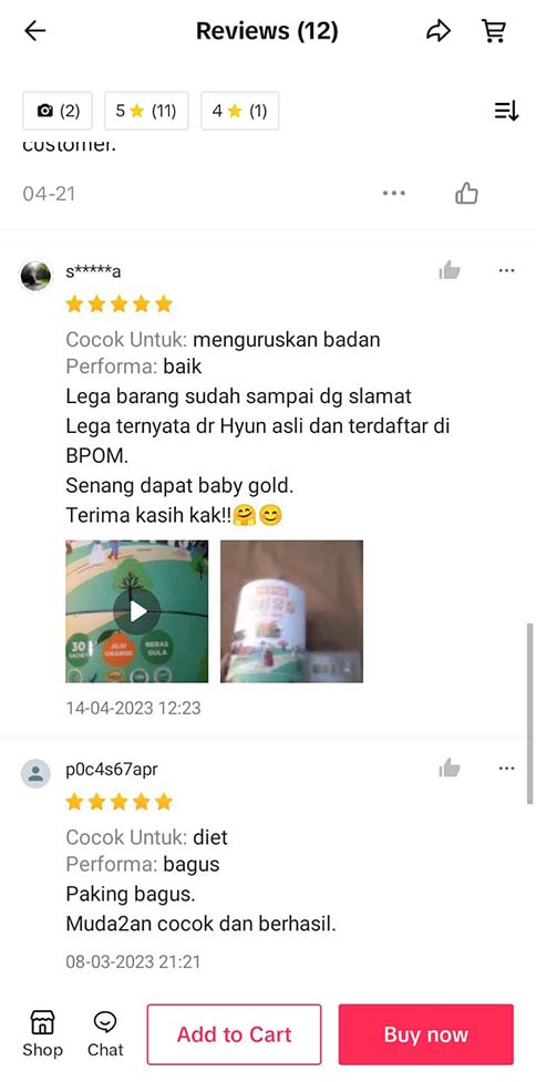 Testi Shopee